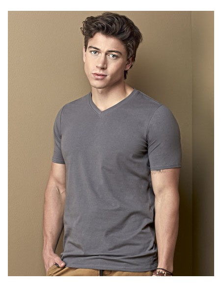 STE-ST9610-Stretch-T V-Neck 2